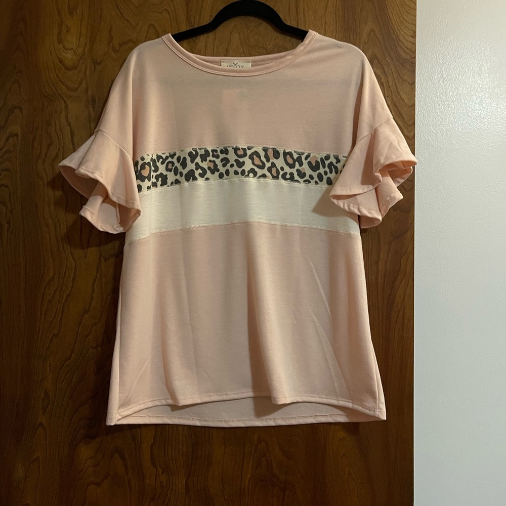Hopely color block top